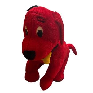 Clifford The Big Red Dog Plush  Kohls Cares For Kids 2003 Yellow Bone 14"